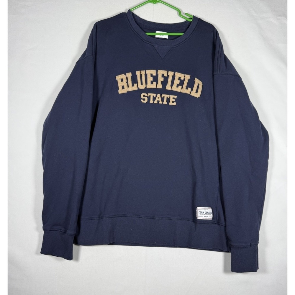 Bluefield State Corin Demarco Crew Neck Sweatshirt Men's 5XL (2XL) Heavyweight